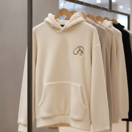 A Winter Sherpa Fleece Unisex Hoodie Thick Premium Fleece